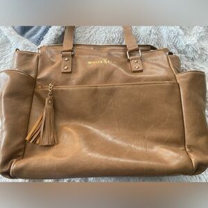 White Elm Gemini Convertible Tote in Almond - PLEASE READ CLOSELY AND SEE PICS